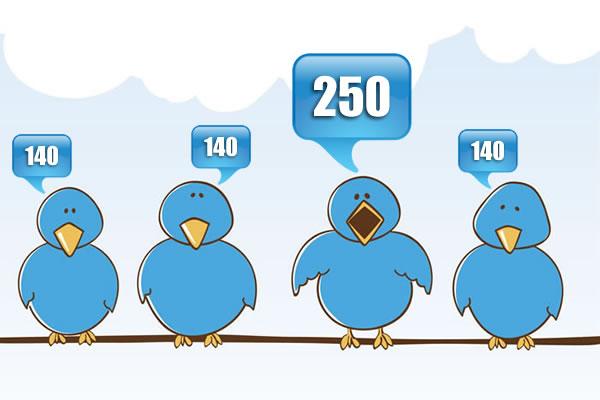 Twitter-də 140 simvol məhdudiyyəti aradan qalxır