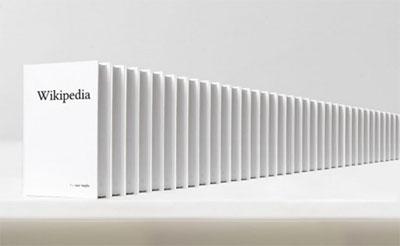 İngilisdilli  Wikipedia 7471 cild kitabda buraxılacaq
