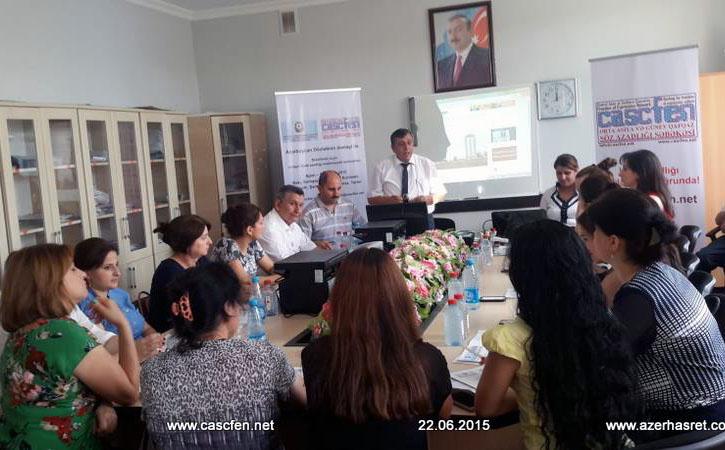 “Müəllimlər üçün onlayn ifadə azadlığı mədəniyyəti” seminarı keçirildi
