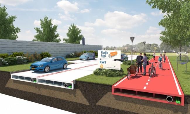 Yollar plastik kütlədən olacaq
