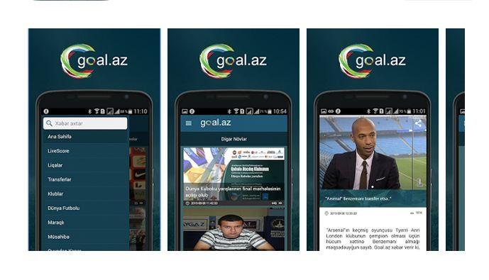 Futbol nəticələrini təqdim edən ilk mobil tətbiqimiz 