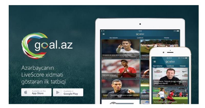Goal.az tətbiqi App Store-da