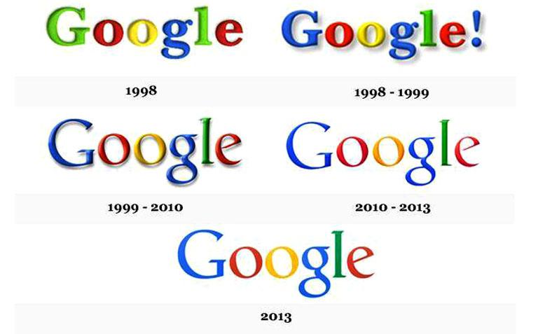 Google-un loqosu 16 ildə necə dəyişdi?