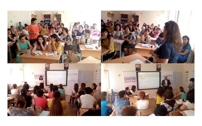 Müəllimlər üçün onlayn ifadə azadlığı seminarı başa çatdı