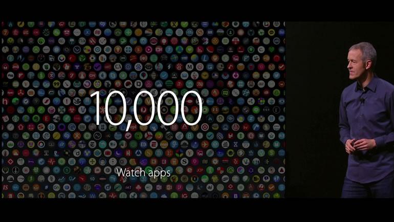 Apple Watch-da tətbiqlərin sayı 10 mini keçdi 