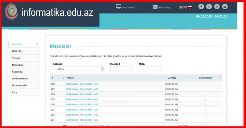 Daha bir informatika portalı istifadəyə verilib