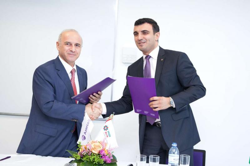Azercell-in Barama mərkəzi PAŞA Bank ilə memorandum imzalayıb