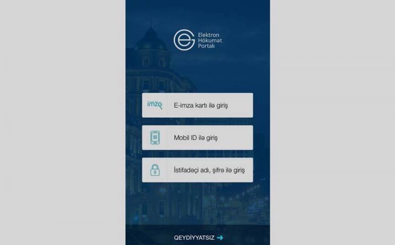 “Elektron hökumət” portalının mobil tətbiqi istifadəyə verildi