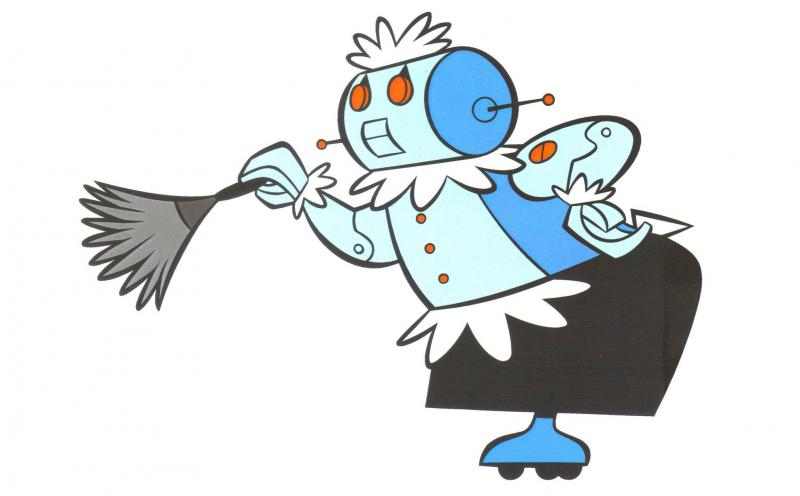 Ev işləri görən robot