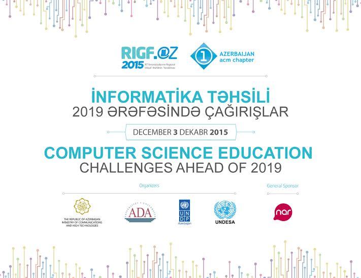 Məktəblərdə informatikanın tədrisi müzakirə olunacaq