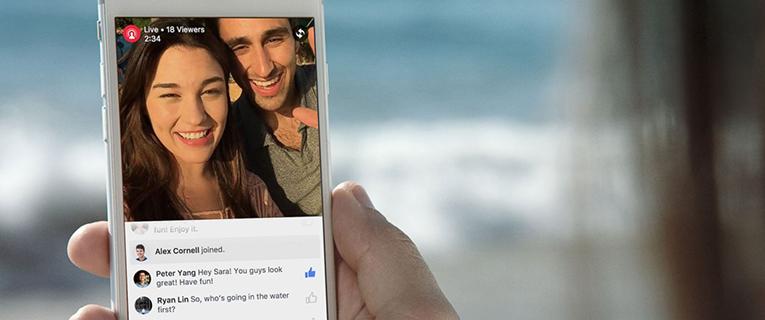 Facebook canlı yayım xidmətini təqdim etdi