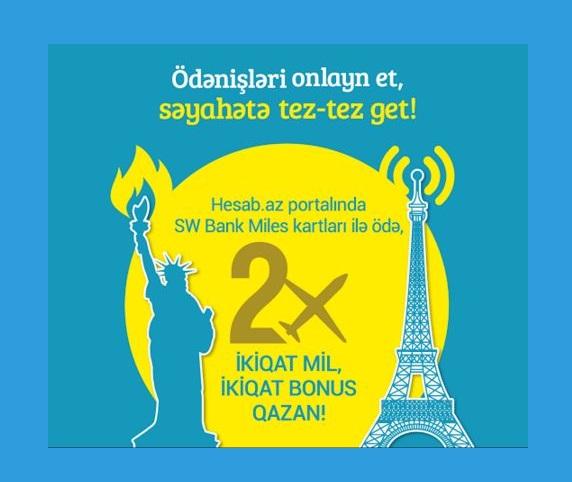 Hesab.az və Silk way Bank-dan   yeni hədiyyə  kampaniyası