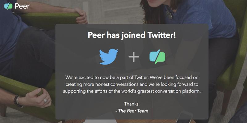 Twitter ötən il yaradılan startapı satın aldı 