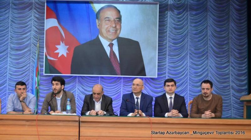 Startap Azərbaycan Mingəçevirdə  tələbələrlə görüşüb-Fotolar