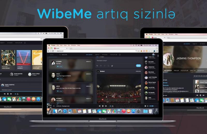 WibeMe musiqi şəbəkəsi istifadəyə verildi-Foto 