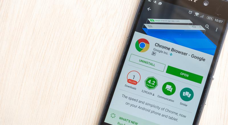 Chrome-un mobildə aylıq aktiv istifadəçi sayı 1 milyardı keçdi