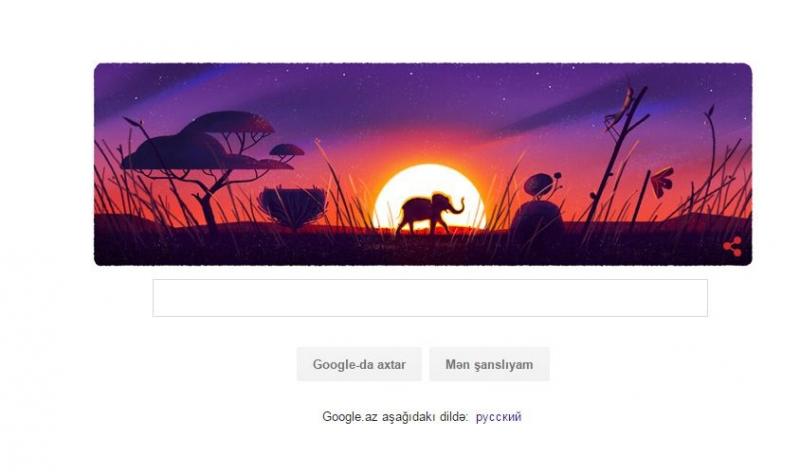Google Dünya Gününə özəl  Doodle hazırlayıb