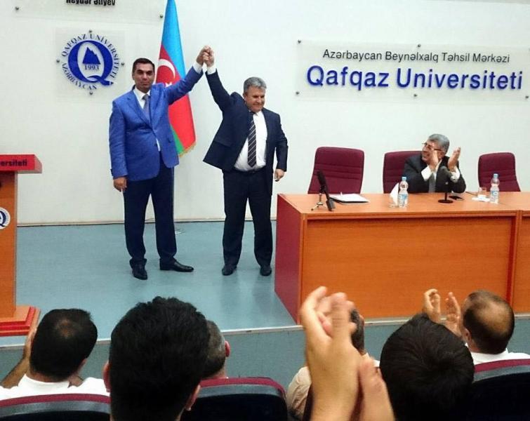 Qafqaz Universitetinin yeni rektoru ilə görüş keçirilib