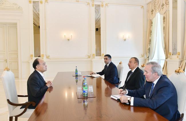 Prezident  BTİ-nin baş katibini  qəbul edib