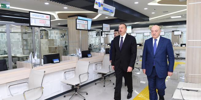 Prezident 1 saylı “ASAN Kommunal” Mərkəzinin açılışında iştirak edib