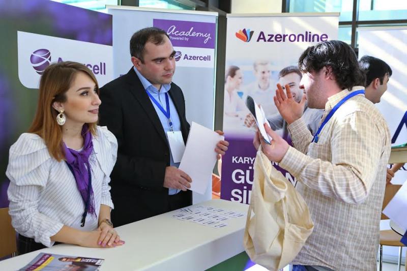 Azercell Karyera Sərgisində iştirak edib-Foto
