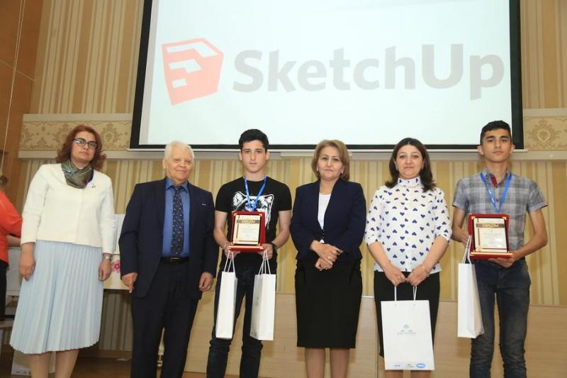 Google SketchUp müsabiqəsinin qalibləri –Foto