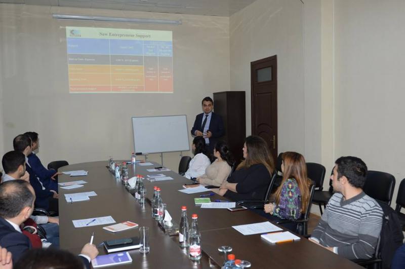 “İnnovativ Sahibkarlıq” mövzusunda təlim keçirilib