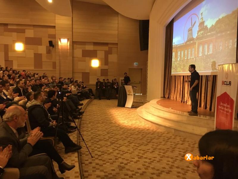 Məşhur iş adamı Bakıda seminar keçdi- 1200-ə qədər iştirakçı