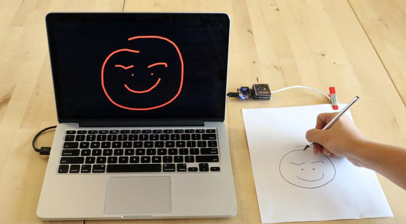 Rəqəmsal yazı üçün sensor kağız hazırlanıb
