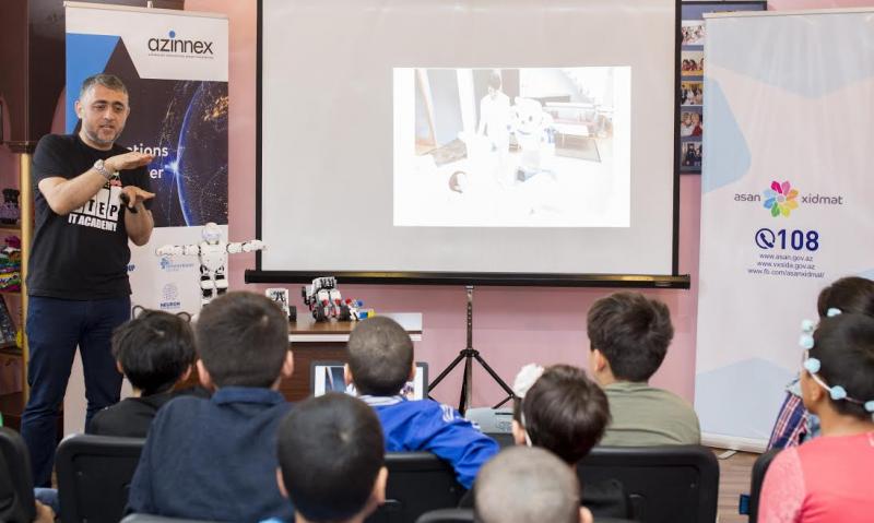 AZINNEX Ümid yeri uşaq evində Multimedia Mərkəzi açıb