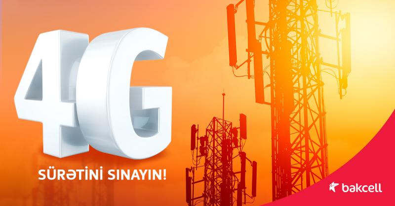 Bakcell-in 4G şəbəkəsinin əhatə dairəsi genişləndi