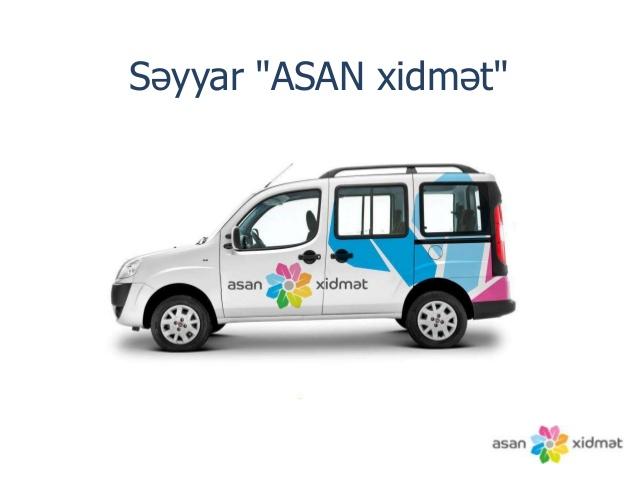 Səyyar ASAN xidmət davam edir