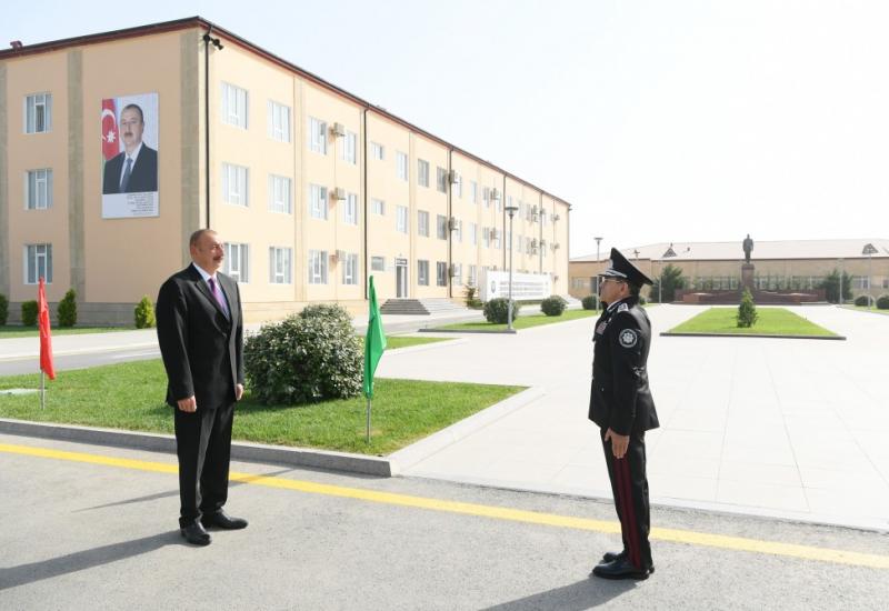 Ali baş komandan İlham Əliyev DTX əsgərlərinin andiçmə mərasimində iştirak edib