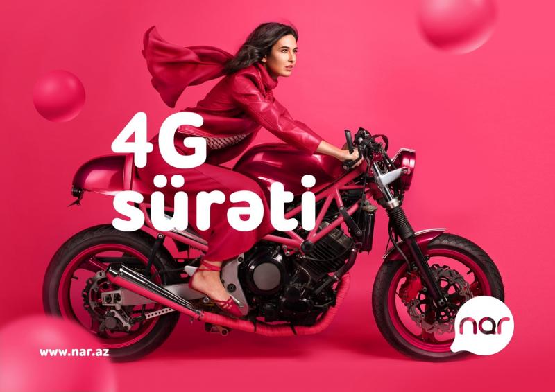 Nar 45-dən çox bölgəni 4G şəbəkəsi ilə təmin edib