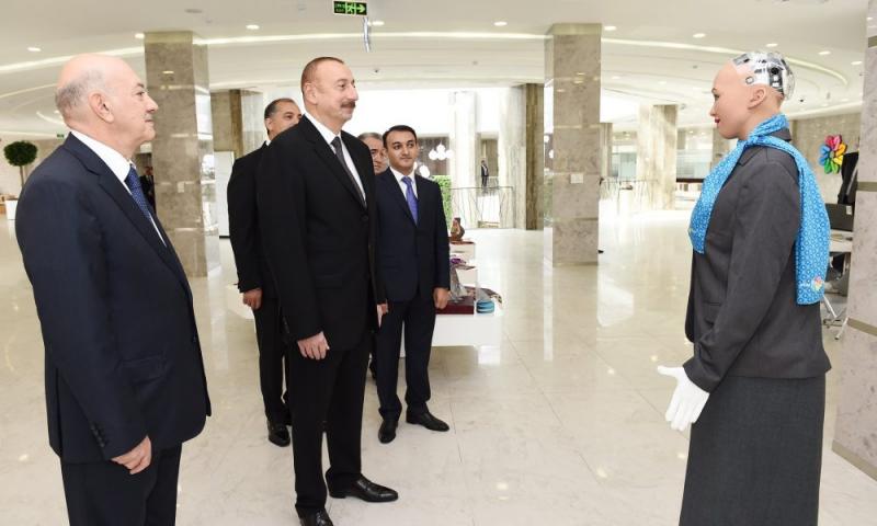 Sofiya İmişli ASAN Həyat kompleksində olub