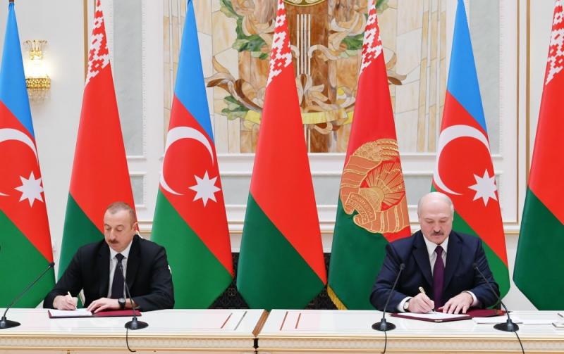 Azərbaycan-Belarus sənədləri imzalanıb