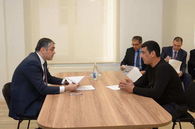 Nazir Ramin Quluzadə Biləsuvarda vətəndaşlarla görüşüb