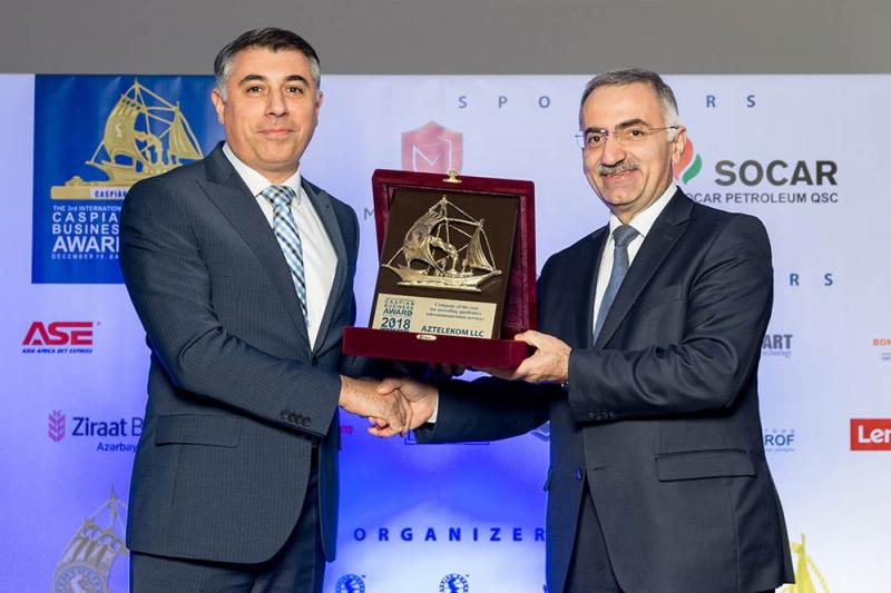 Caspian Business Award 2018-in təqdimat mərasimi keçirilib