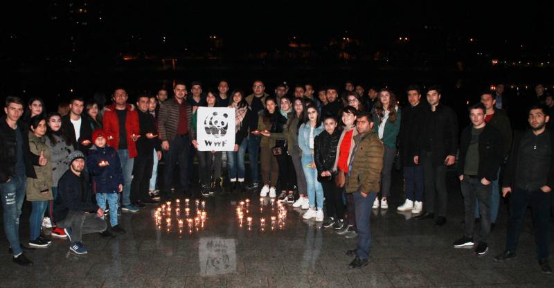  Mingəçevirdə Yer Saatı aksiyası keçirilib