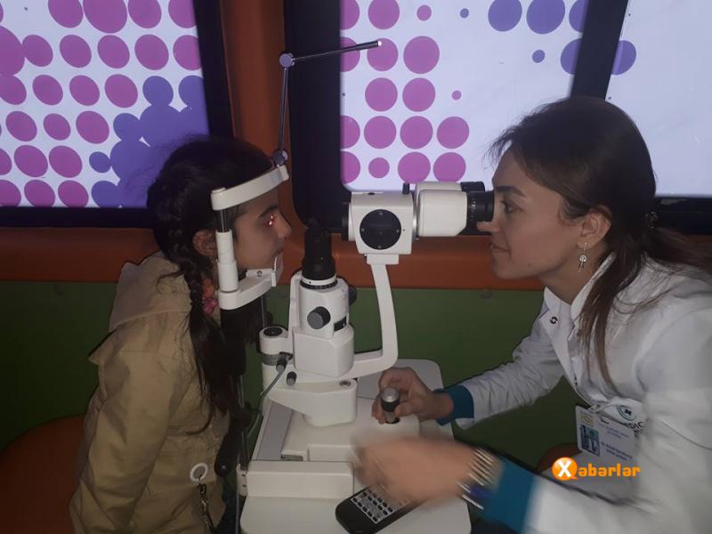Azercell tərəfindən ödənişsiz göz müayinələrinin təşkili davam edir