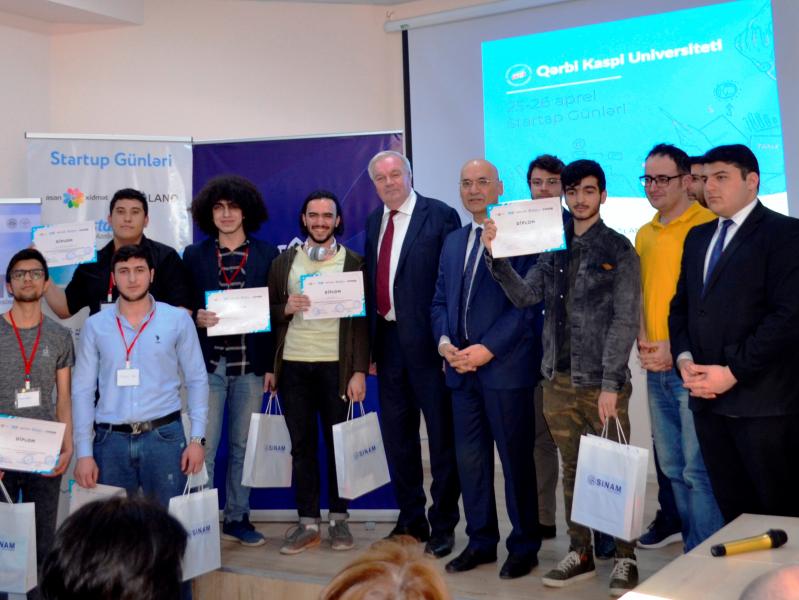 Qərbi Kaspi Universitetində Startap Günləri keçirilib