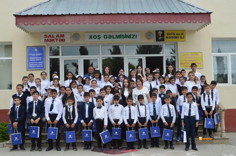 Şabran məktəbliləri internet barədə məlumatlandırılıb