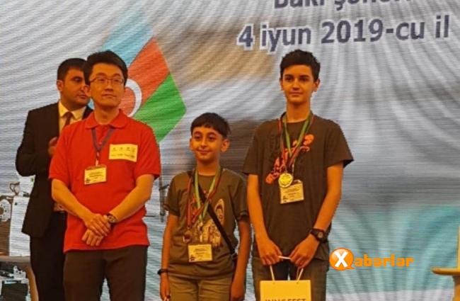 Robototexnika üzrə III-cü Respublika Olimpiadasında iki həmyerlimiz gümüş medal qazanıb