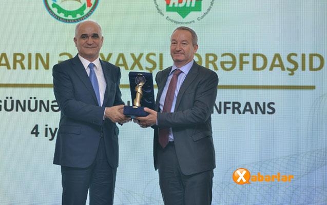İqtisadiyyat Nazirliyi Bakcelli mükafatlandırdı