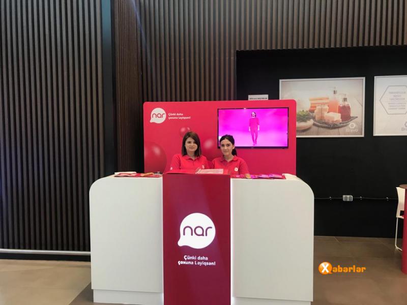 Müştərilərin rahatlığı üçün Nar artıq hipermarketdə