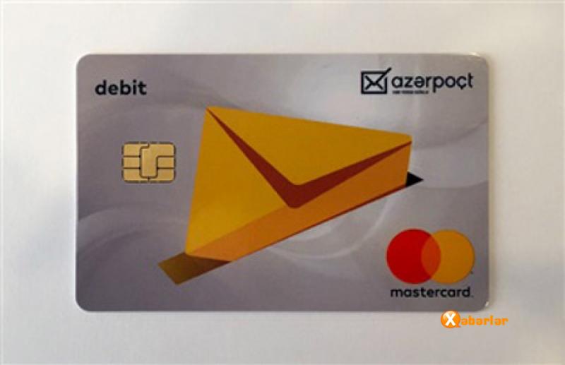 Azərpoçt Debit kartlarının emissiyasına başlayıb