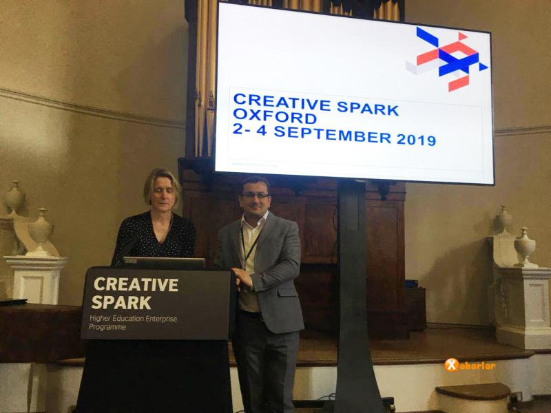İİTKM-in rəhbəri Creative Spark layihəsinin konfransında iştirak edib