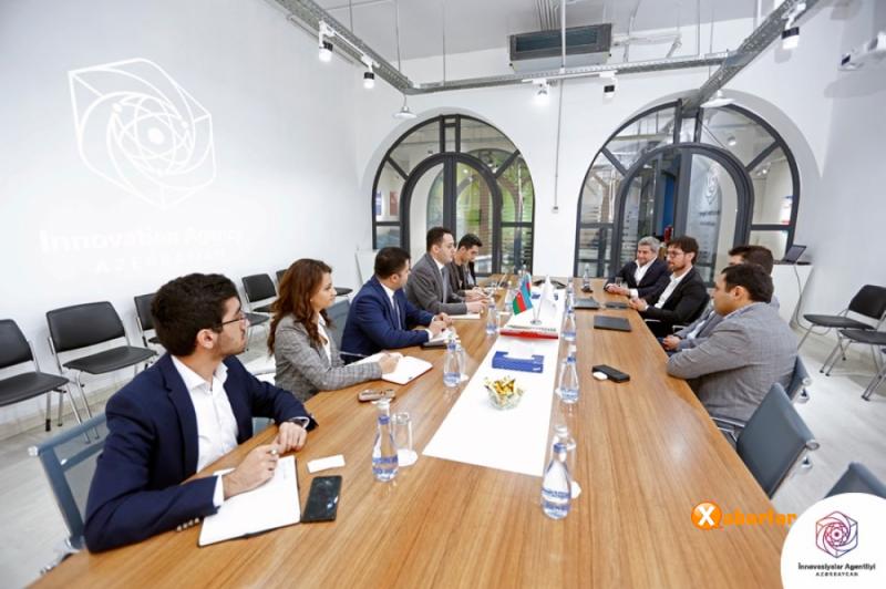 İnnovasiyalar Agentliyində Hanaco Venture Capital-ın rezidenti ilə görüş keçirilib