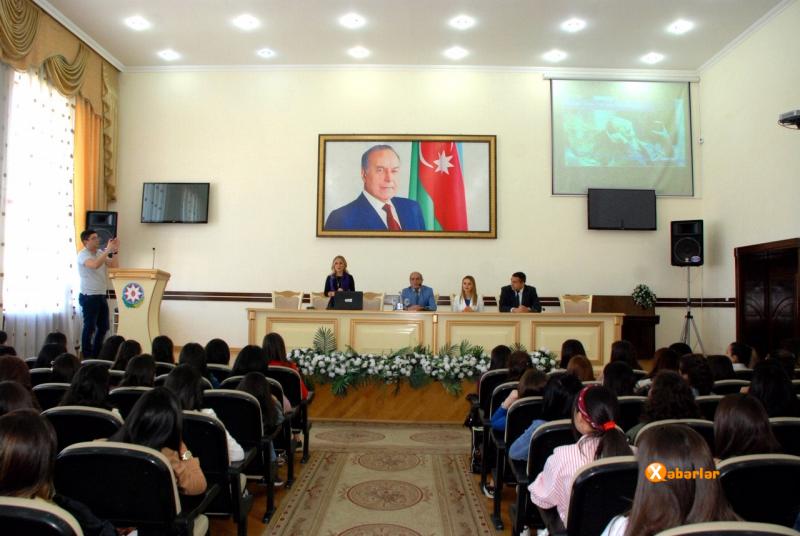 Azercell bölgə ali təhsil müəssisələrinin tələbələri ilə görüşüb