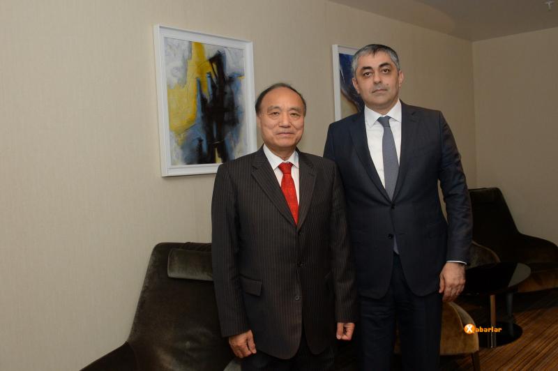 Nazir Ramin Quluzadə ikitərəfli görüşlər keçirib